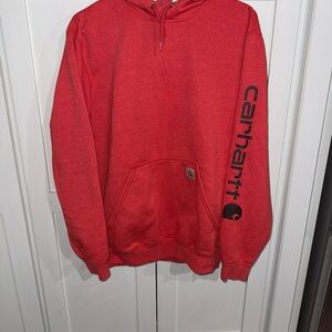 Carhartt Men's Bold Red Hoodie